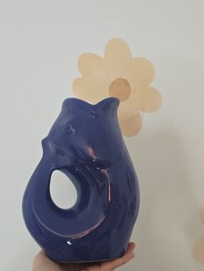 Cobalt Blue Gurgle Pot